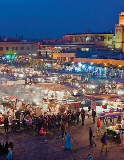 Marrakech medina excursion
